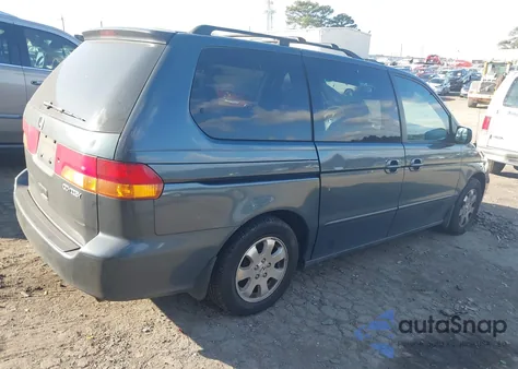 2003 Honda Odyssey Ex z USA, uszkodzony, nr VIN 5FNRL18683B015090